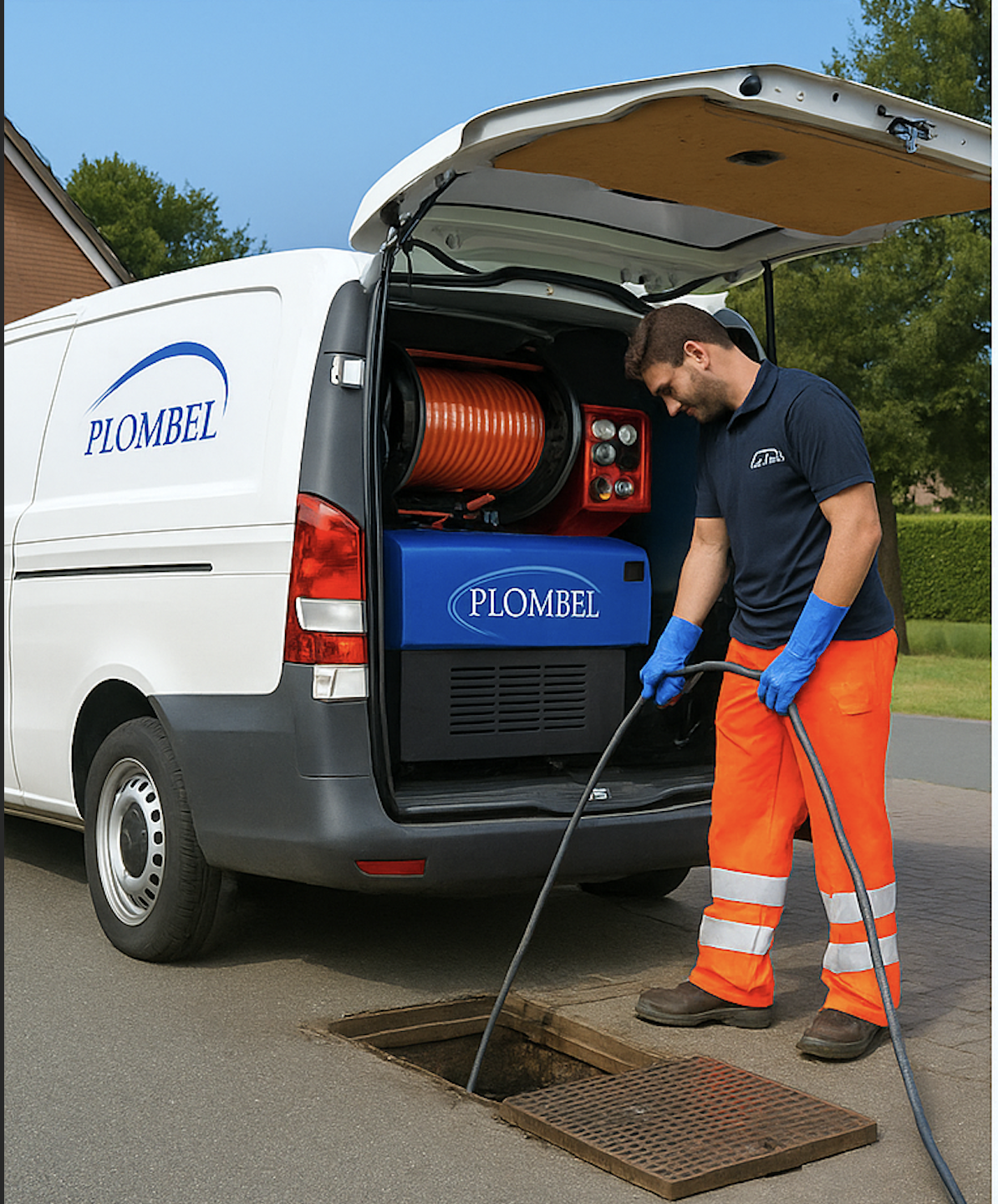 plombel camion debouchage débouchage urgence 24h Belgique